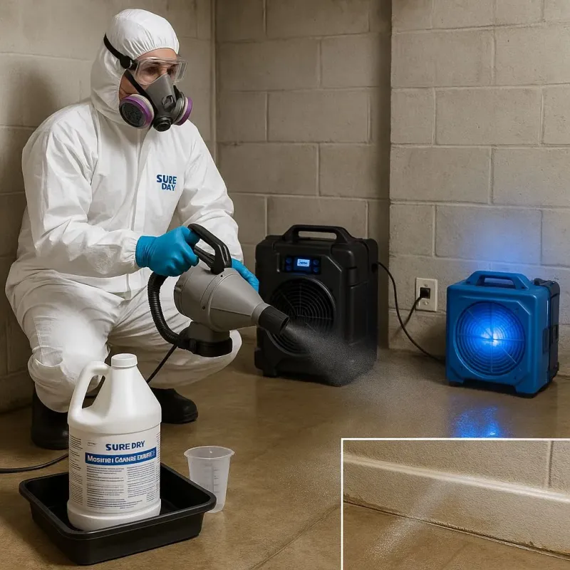 Sanitization and Odor Removal process in Lockeford, CA